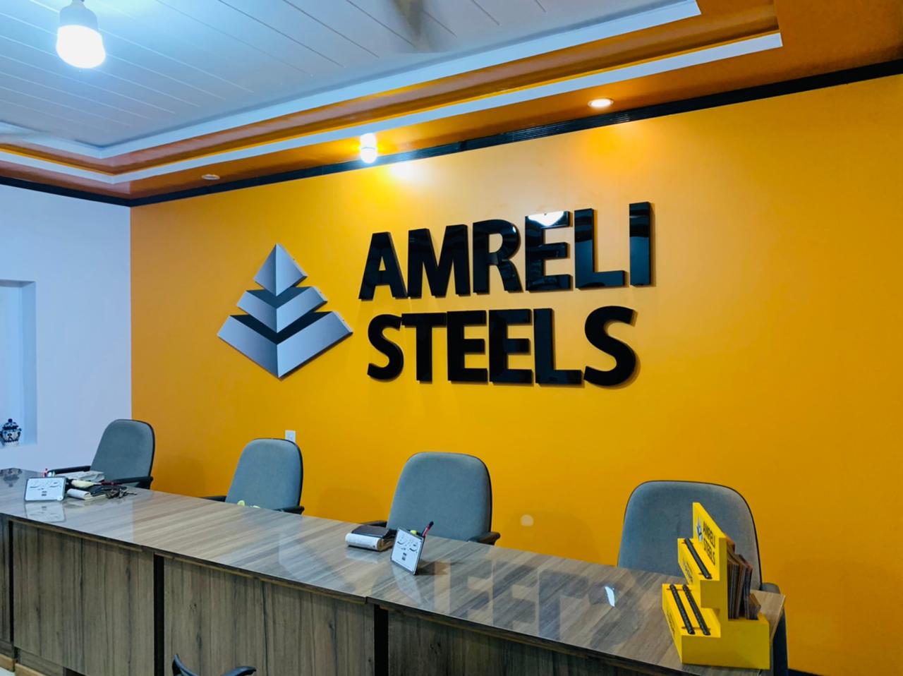 Pakistan Steel Traders — Amreli Steels sales counter in Multan